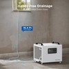 70 Pints Energy Star Commercial Dehumidifier with Pump for Crawlspace Basement - 3 of 4