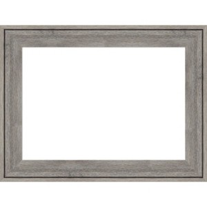 Amanti Art Regis Barnwood Grey Framed Dry Erase Magnetic Board - 1 of 4