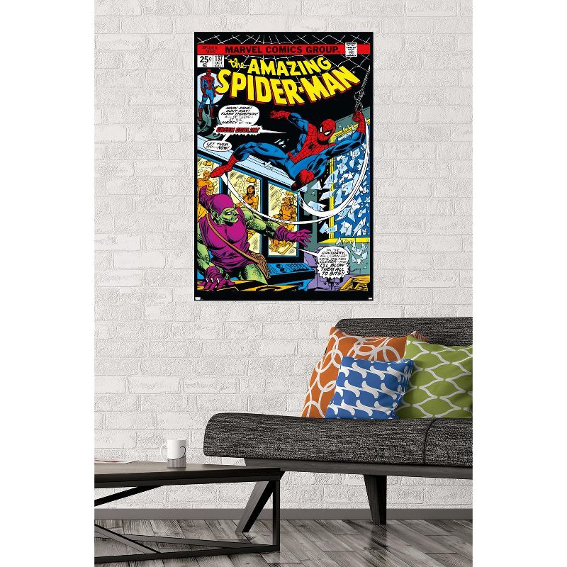 Trends International Marvel Comics - Spider-Man - Amazing Spider-Man #137 Unframed Wall Poster Prints, 2 of 7