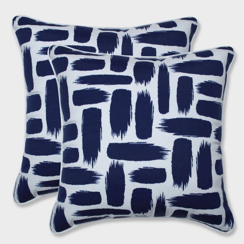 18 5 2pk Baja Nautical Throw Pillows Blue Pillow Perfect Target