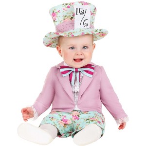 HalloweenCostumes.com Lil Miss Mad Hatter Infant Costume | Storybook Costumes - 1 of 3
