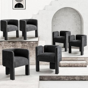 Elias Dining Chair  with Three-legged Design,Set of 6   | ARTFUL LIVING DESIGN - 1 of 4