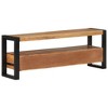 vidaXL TV Stand 47.2"x11.8"x17.7" Solid Wood Acacia - 3 of 4