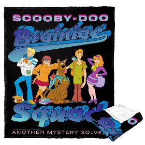 Warner Bros. Scooby-Doo Brainiac Squad Silk Touch Throw Blanket 50x60 Inches - 1 of 4
