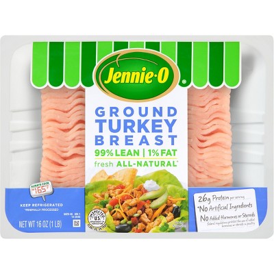 Jennie-O All-Natural 99/1 Ground Turkey Breast - 16oz