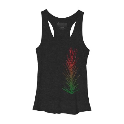 Women's Design By Humans Feel like Christmas By Alice9 Racerback Tank Top