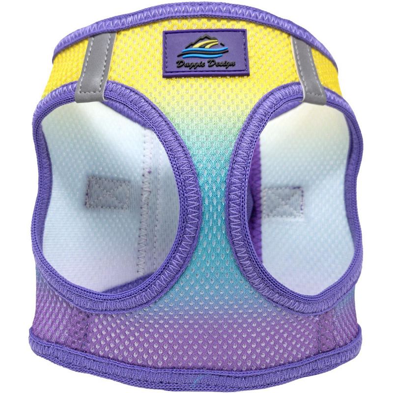 Doggie Design American River Choke Free Dog Harness Ombre Collection-Lemonberry Ice, 1 of 3