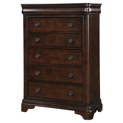 Conley Vertical Dresser Cherry - Picket House Furnishings : Target