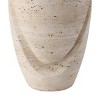 Janette Travertine Table Lamp - CTL1087 - Travertine/White - Safavieh Couture - 3 of 4