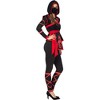 SYNCFUN Women's Halloween Costume Ninja Style Cosplay Costume with Mask for Halloween Dress up Party - 2 of 4