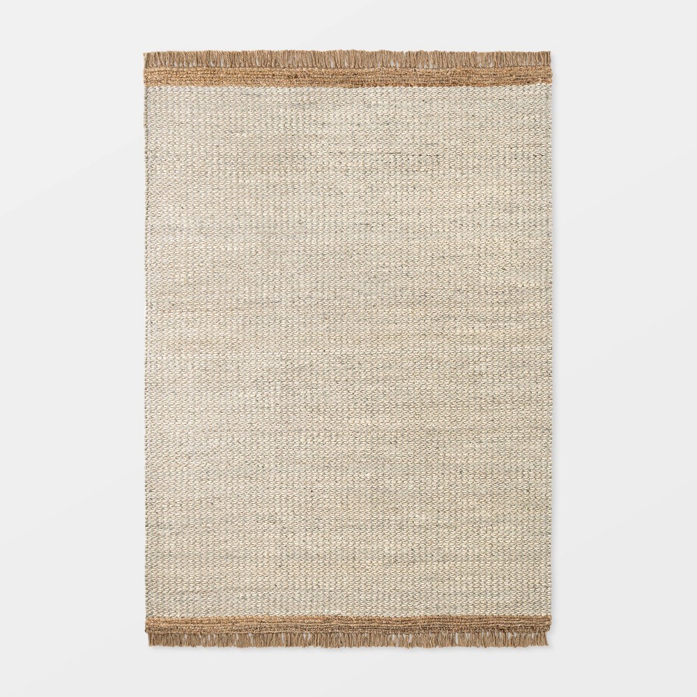 7'x10' Honeyville Jute/Wool Rug Neutral - Threshold™ designed with Studio McGee