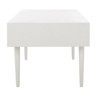 Lexington Mid-Century Walnut Mango Wood Coffee Table with Storage
