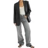 Women's Oversized Wool Blazer - Almina Concept - image 2 of 4