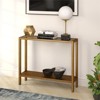 Console Table in Brown - Henn&Hart - 2 of 4