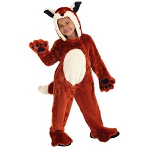 HalloweenCostumes.com Toddler Plush Fox Costume - 1 of 4