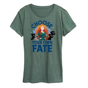 Women's - Disney Princess - Merida Choose Your Own Fate Short Sleeve Graphic T-Shirt - 1 of 4