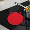 Unique Bargains Single Cat-Ear Shape Heat Resistant Trivet Mat Cotton 9.45"x9.45"x0.31" - 2 of 3