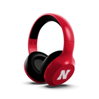 NCAA Nebraska Cornhuskers Wireless Bluetooth Over-Ear Headphones