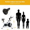 SEVOBAL Adjustable Resistance Indoor Exercise Bike with Quiet Magnetic Drive Stable Flywheel Home Gym Cardio Trainer for Weight Loss and Fitness White - 2 of 4