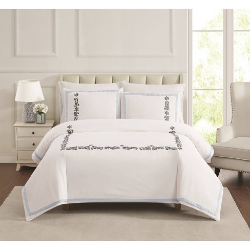 White Comforter Set (King, Queen & Cal)