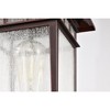 Nuvo Lighting Cove Neck 1 - Light Lantern in  Rustic Bronze - 3 of 4