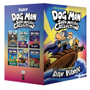 Dog Man Supa-Mecha Collection (Dog Man #7-12 Box Set) - by Dav