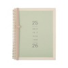 Happy Brands Organized July 2025 - June 2026 Weekly/Monthly Planner 9.37"x11.12" Soft Summer - 3 of 4