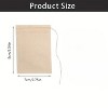 Kitcheniva Unbleached Disposable Tea Infuser Bags 100 Pcs, 2.75” x 3.54” - 2 of 4