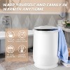 Large Towel Warmers, Auto Shut Off, Fits Up to Two 40"X70" Oversized Towels, Bathrobes, Blankets, PJ's and More - 2 of 4