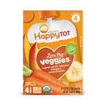 HappyTot Love My Veggies 4pk Organic Carrots Bananas Mangos & Sweet Potatoes - 16.88oz