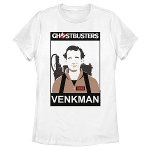 Women's Ghostbusters Venkman 2D Cell Shade T-Shirt - 1 of 4
