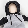 Aurora World Traditional Soft Cloth Amish Doll No Face Plain Clothes Bonnet Apron Black Dress - 2 of 4