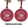 California State University Chico Wilcats Logo Aluminum Holiday Christmas Tree Ornament - 2 of 4