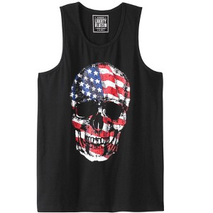 Liberty Blues by KingSize Men's Big & Tall Americana Tank - 1 of 4