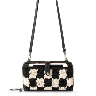 The Sak Women's Smartphone Crossbody Black Check