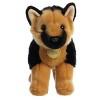 Aurora Medium German Shepherd Miyoni Realistic Stuffed Animal Black 10" - 2 of 4