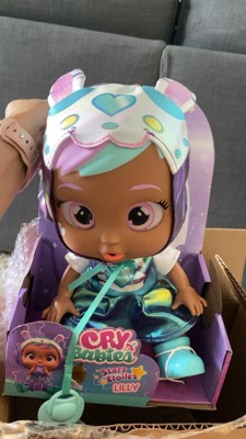 Cry Babies Star Coney 12 Baby Doll w/ Light Up Eyes and Star Themed Outfit