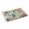 Deny Designs Cassia Beck Free Parking Memory Foam Machine Washable Bath Mat - 2 of 4
