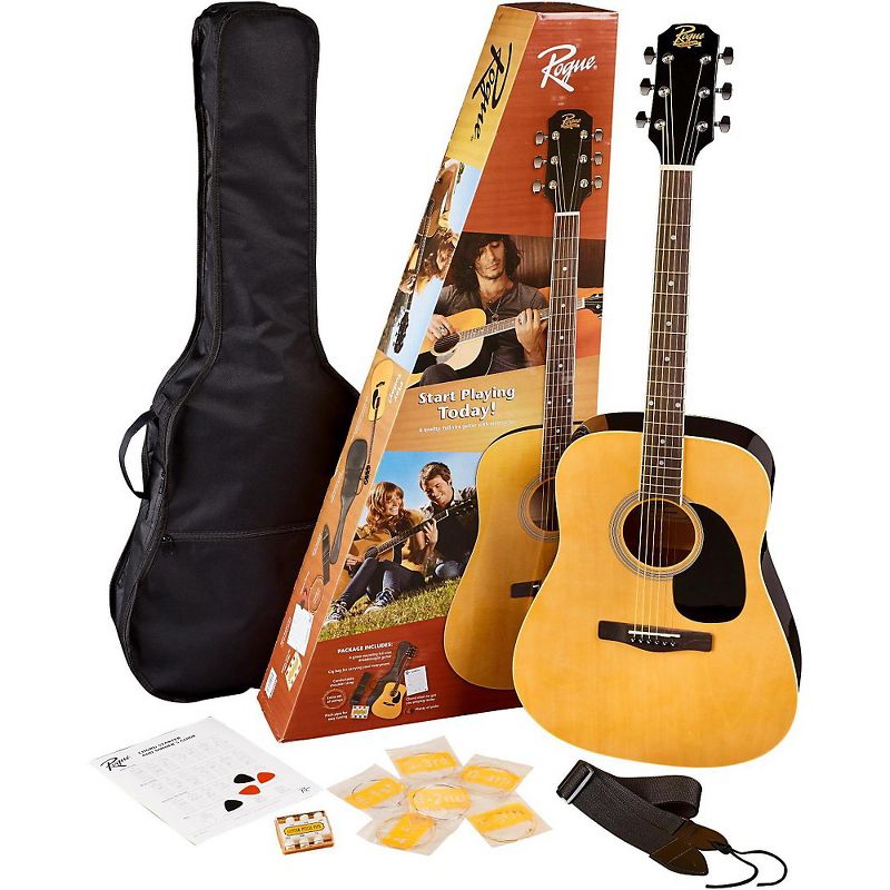 Rogue RD80PK Dreadnought Acoustic Guitar Pack, 1 of 7