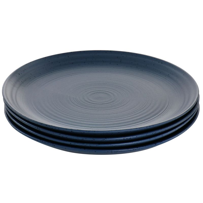 Gibson Bee and Willow Home Milbrook 4 Piece 10 Inch Round Stoneware Dinner Plate Set, 5 of 7