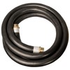 Apache 98108468 3/4 Inch Diameter 20 Foot Length 60 PSI Farm Fuel Gasoline Oil Diesel Tractor Transfer Hose with Male Fitting Ends, Black (2 Pack) - 3 of 4