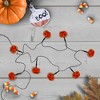 Northlight Jack O' Lantern LED Mini Halloween Lights - Orange - 6' Black Wire - 10ct - 2 of 4