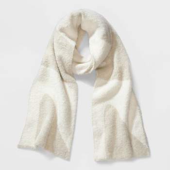 Jacquard Boucle Oblong Scarf - A New Day™
