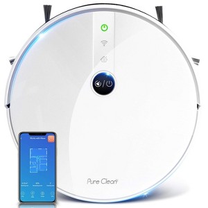 Robot Vacuum Cleaner with 1800Pa Suction Power for Efficient Cleaning, WiFi Connected, 600mL Dust Bin - 1 of 4