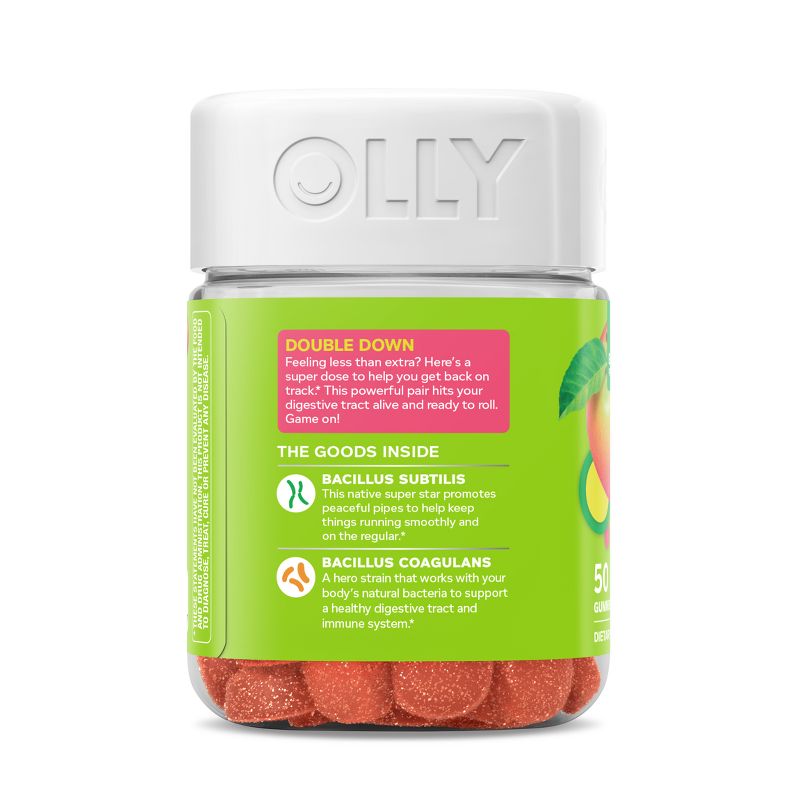 OLLY Extra Strength Probiotic Gummies for Immune and Digestive Support - 50ct, 6 of 11