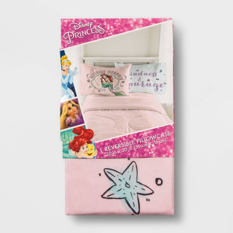 Disney Princess Mermaid Kids&#39; Pillowcase, 4 of 7