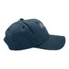 Mama Football Hat Funny Cute Pee Wee League Mom Cap - Crazy Dog Black Standard - 2 of 4