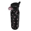 Zak Designs 32oz Stainless Steel Vacuum Insulated Water Bottle with Straw Lid Disney Mickey Mouse - 4 of 4