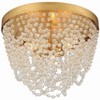 Crystorama Lighting Fiona 3 - Light Flush Mount in  Antique Gold - 2 of 4