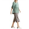 Women's Bell Sleeve Peplum Top - umgee - 3 of 4